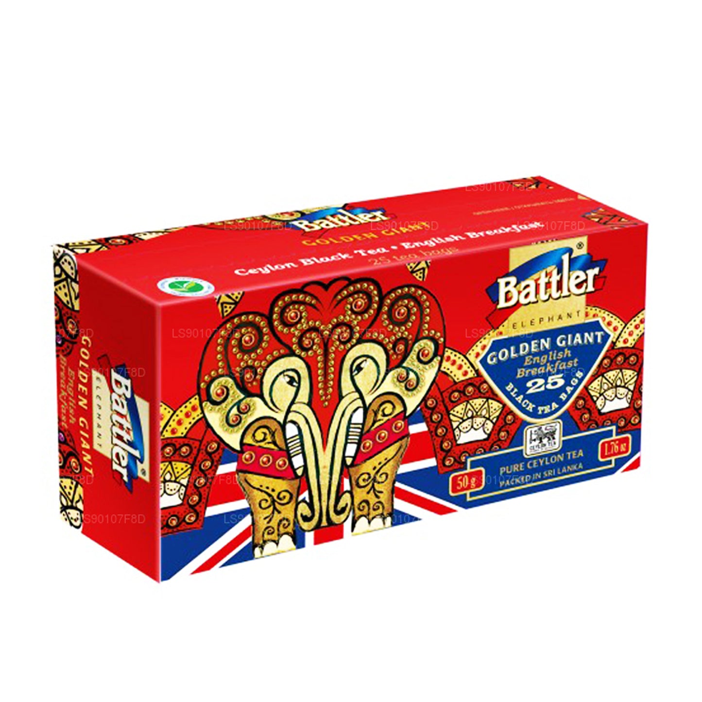 Battler Golden Giant  English Breakfast (50g) 25 Tea Bags