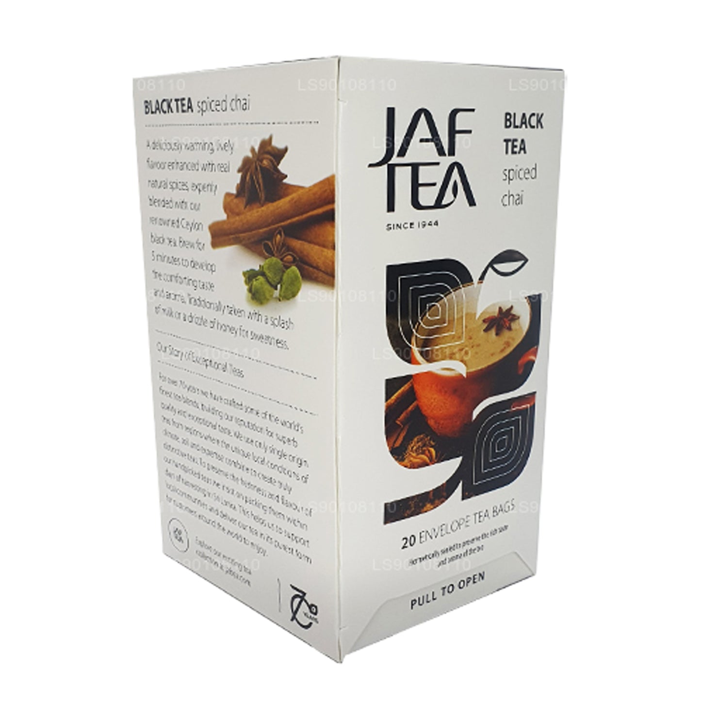 Jaf Te Pure Spice Collection Svart Te Kryddad Chai (40g) 20 tepåsar