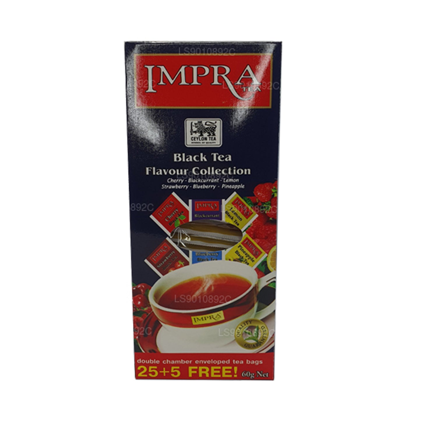 Impra Flavor Collection Ceylon svart te (60g) 30 tepåsar