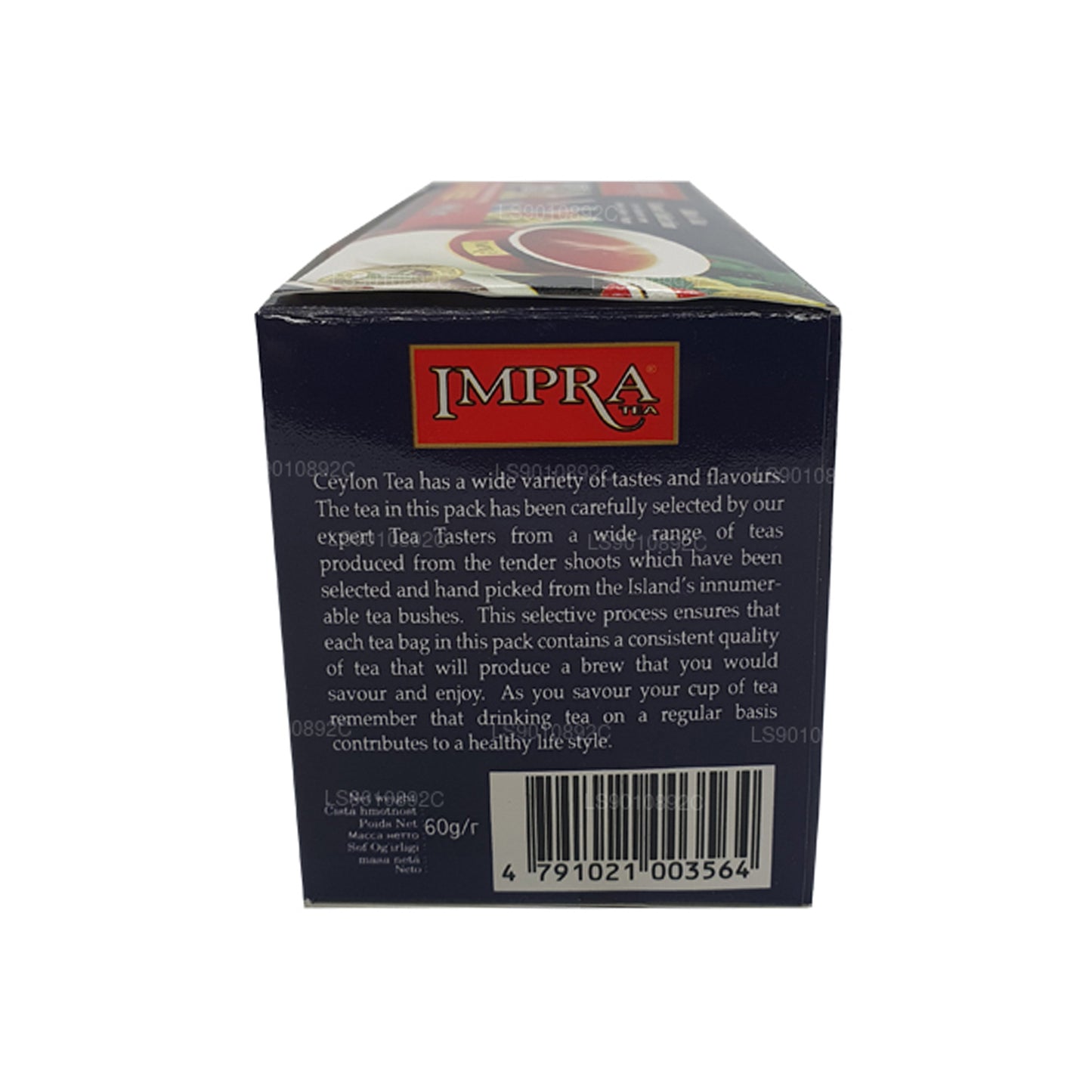 Impra Flavor Collection Ceylon svart te (60g) 30 tepåsar