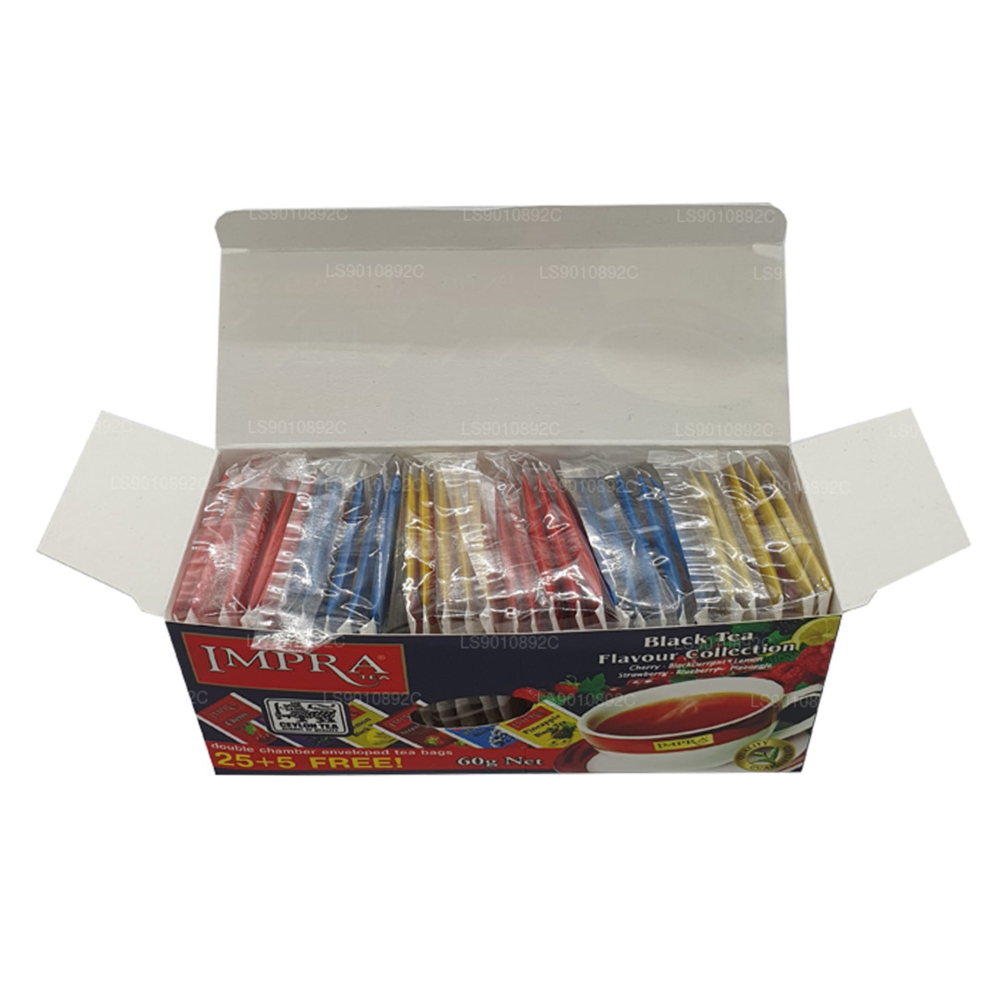 Impra Flavor Collection Ceylon svart te (60g) 30 tepåsar