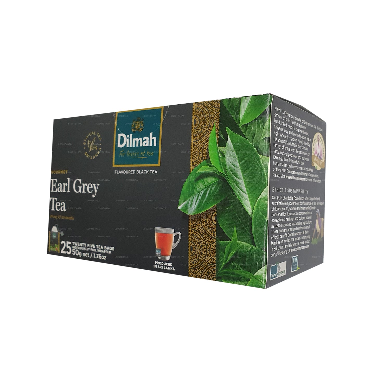 Dilmah Earl Grey (50g) 25 tepåsar