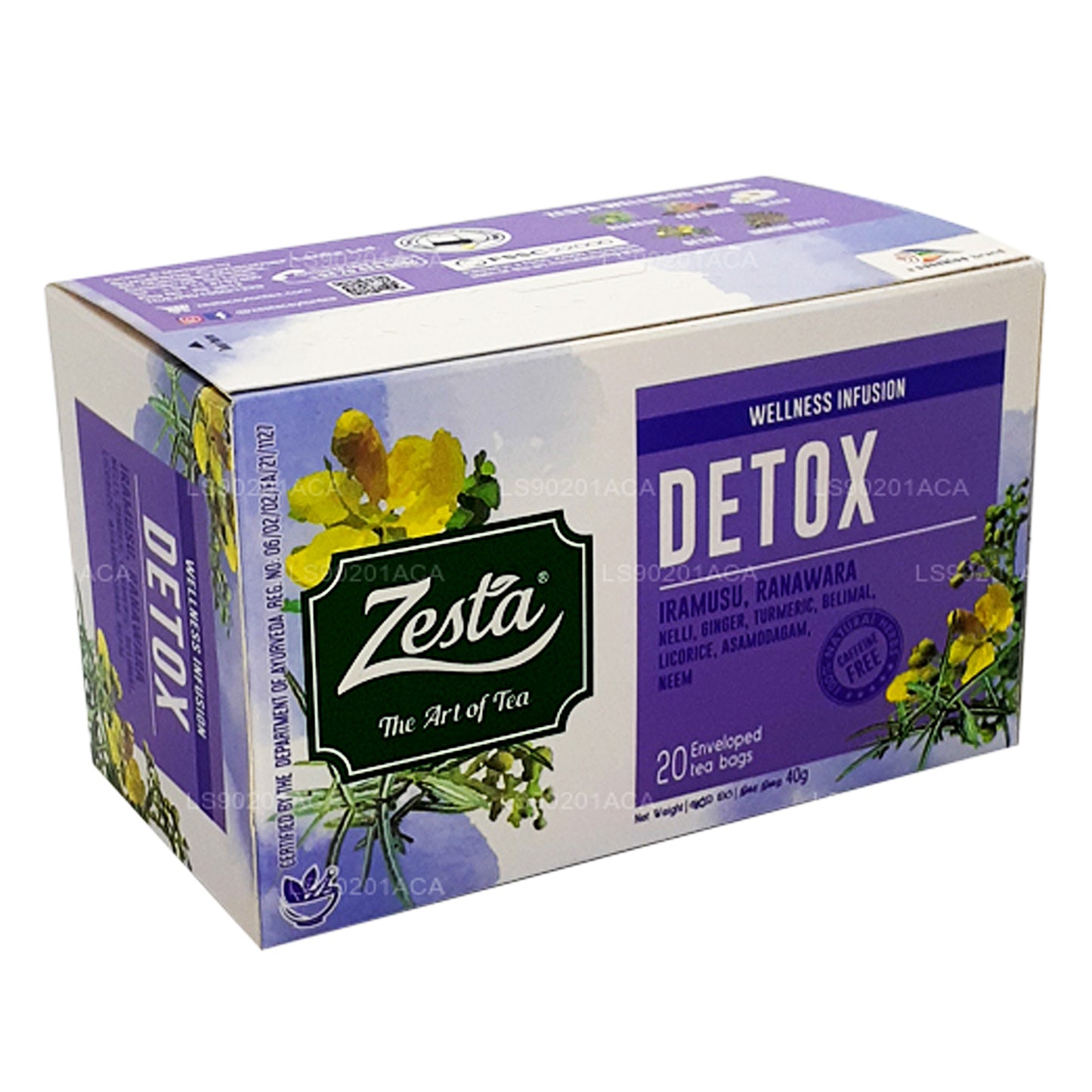 Zesta Detox IRAMUSU, Ranawara (40g) 20 tepåsar
