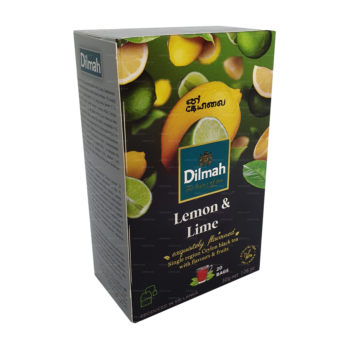 Dilmah citron smaksatt te (30g) 20 tepåsar
