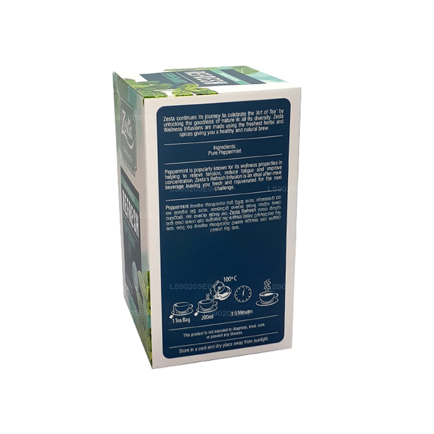 Zesta Refresh Pepparmynta (30g) 20 tepåsar