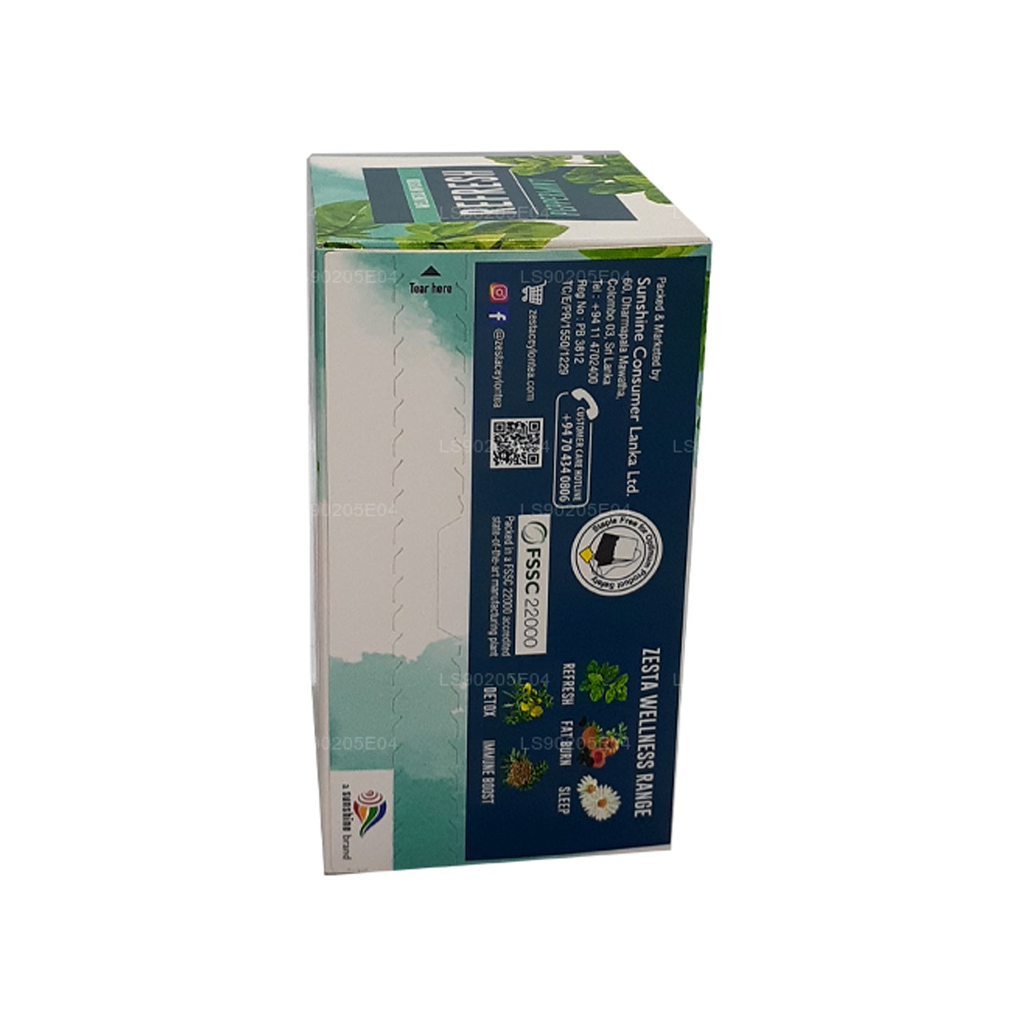 Zesta Refresh Pepparmynta (30g) 20 tepåsar