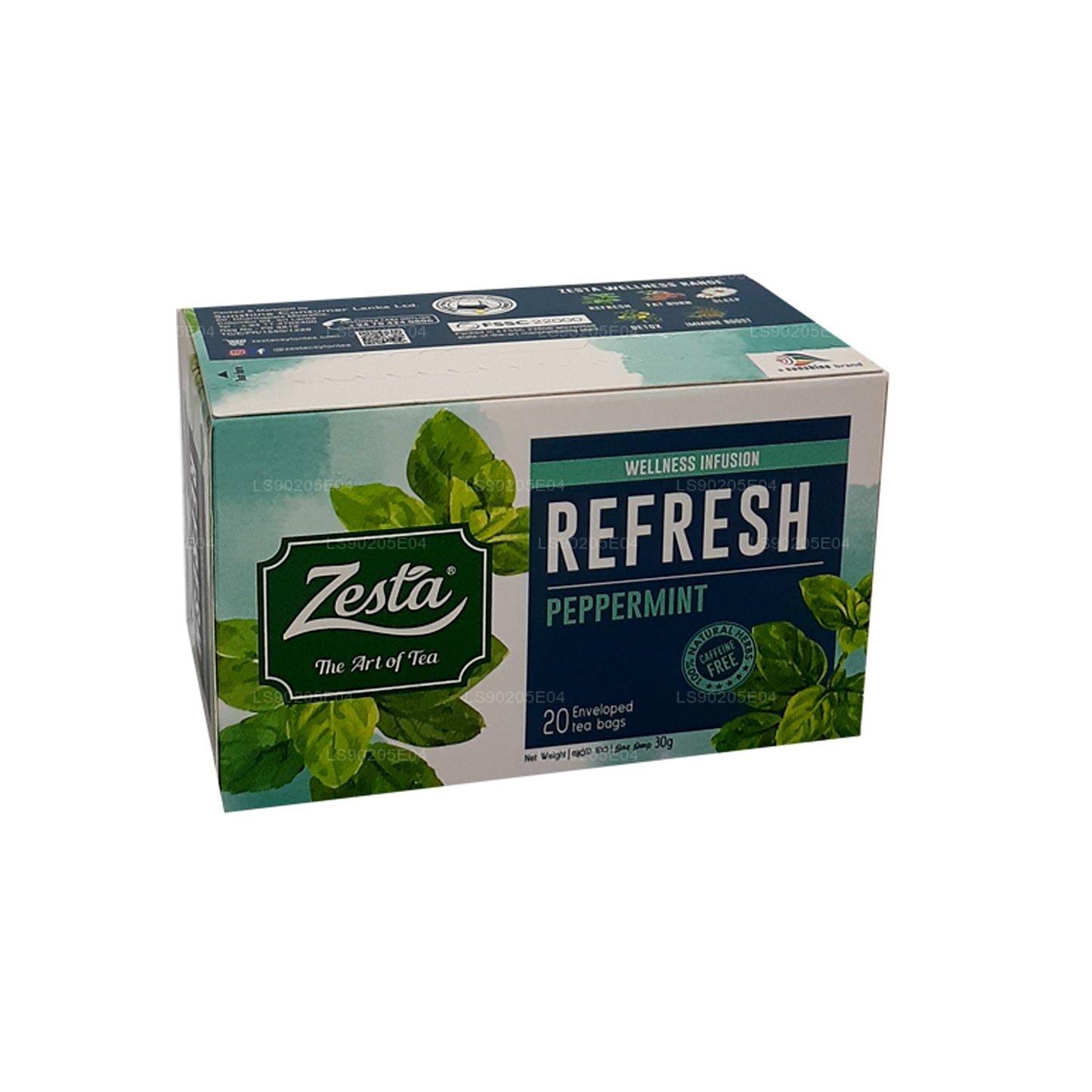 Zesta Refresh Pepparmynta (30g) 20 tepåsar