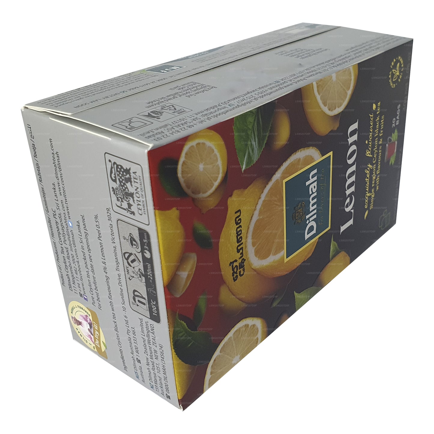 Dilmah citron smaksatt te (30g) 20 tepåsar