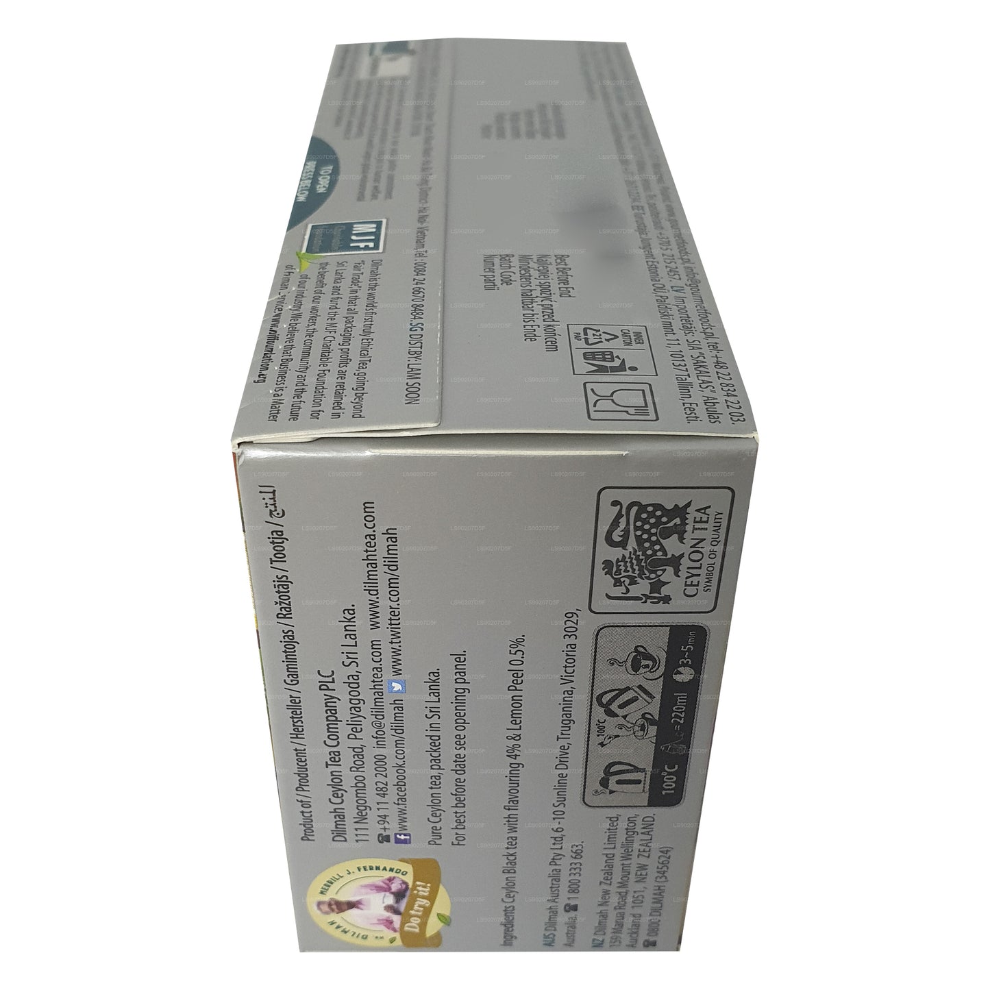 Dilmah citron smaksatt te (30g) 20 tepåsar