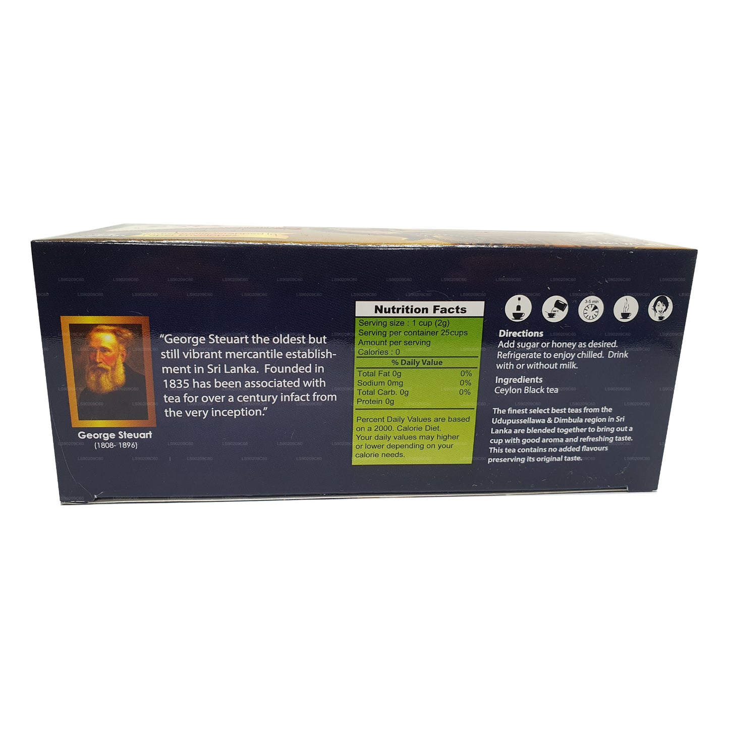 George Steuart engelskt frukostte (50g) 25 tepåsar