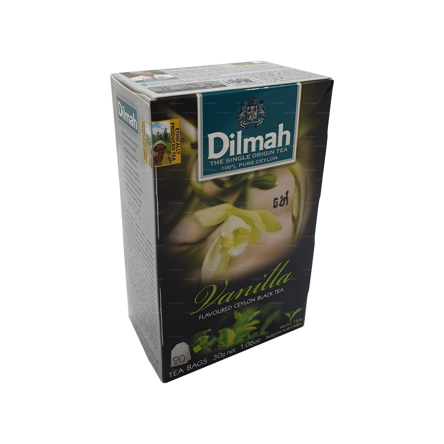Dilmah vanilj smaksatt te (40g) 20 tepåsar