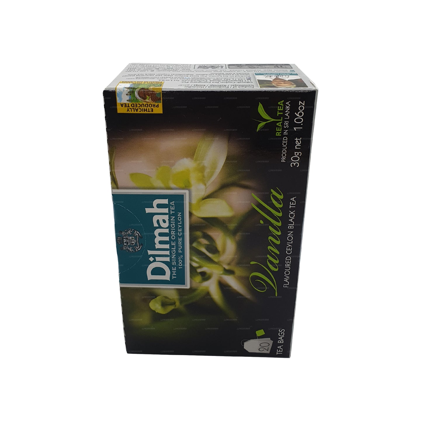 Dilmah vanilj smaksatt te (40g) 20 tepåsar