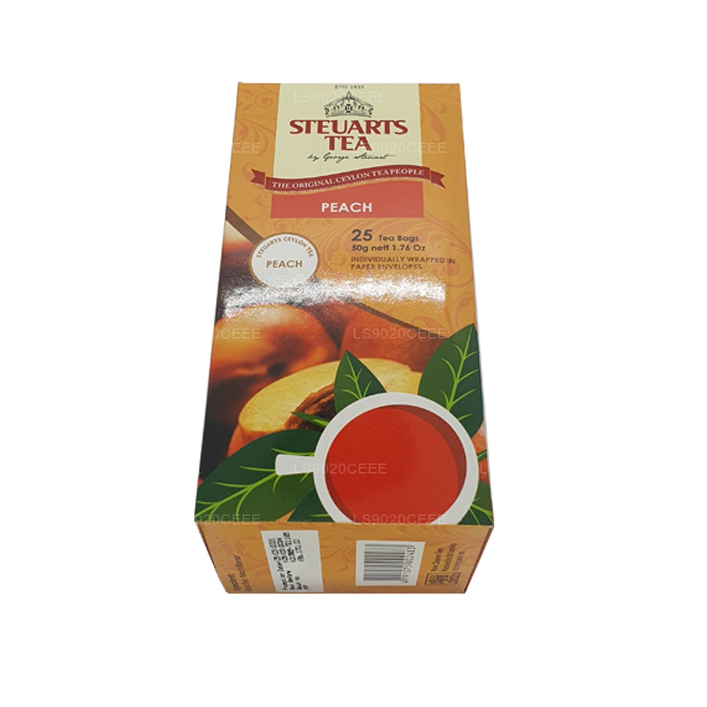 Steuarts persika te (50g) 25 påsar