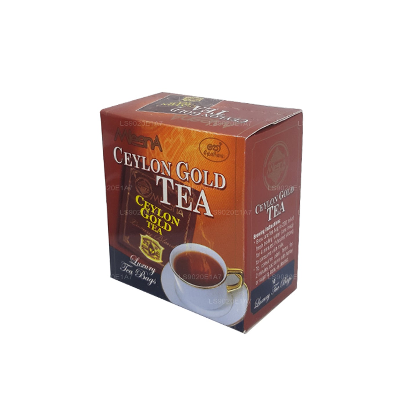 Mlesna Ceylon Gold Tepåsar