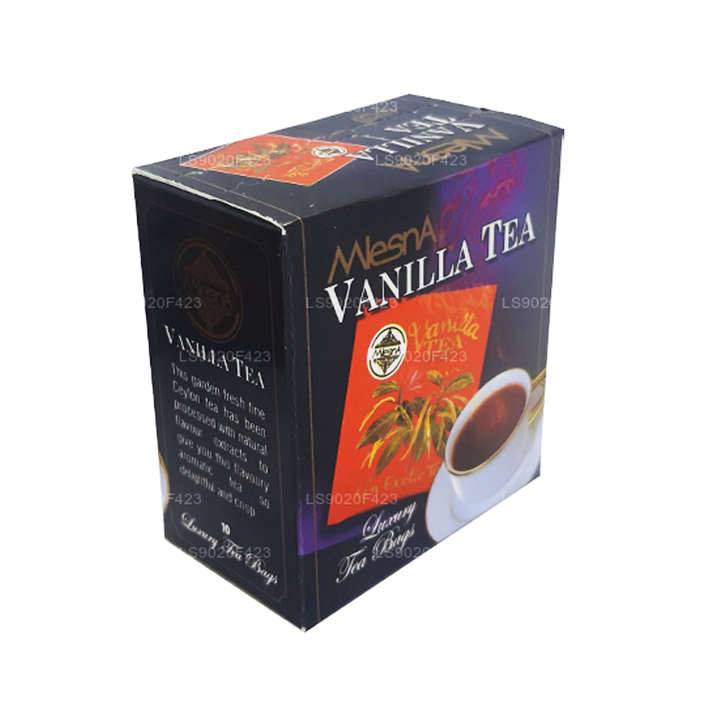 Mlesna Vanilla Tea (20g) 10 Lyxiga Tepåsar