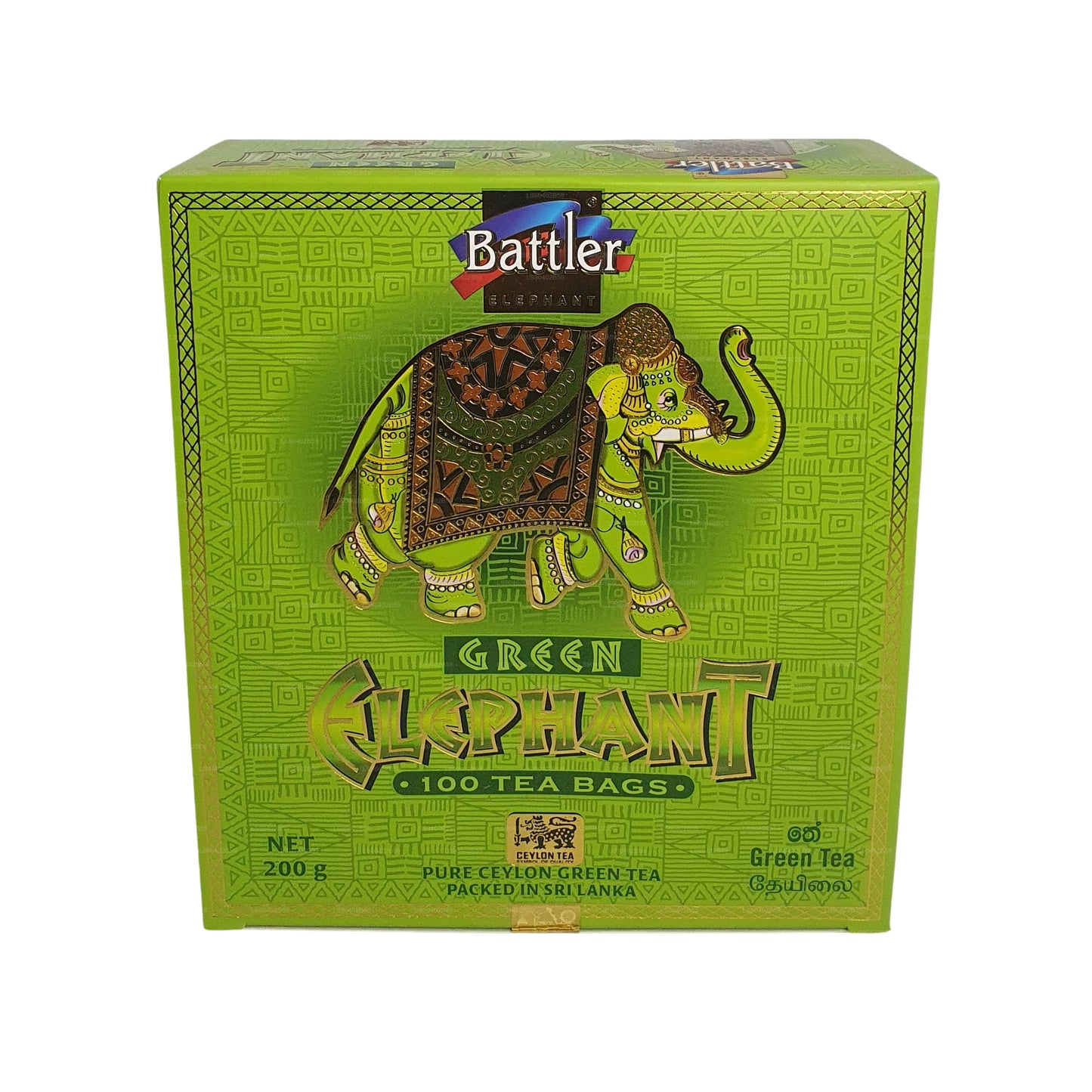 Battler Green Elephant (50g) 25 tepåsar