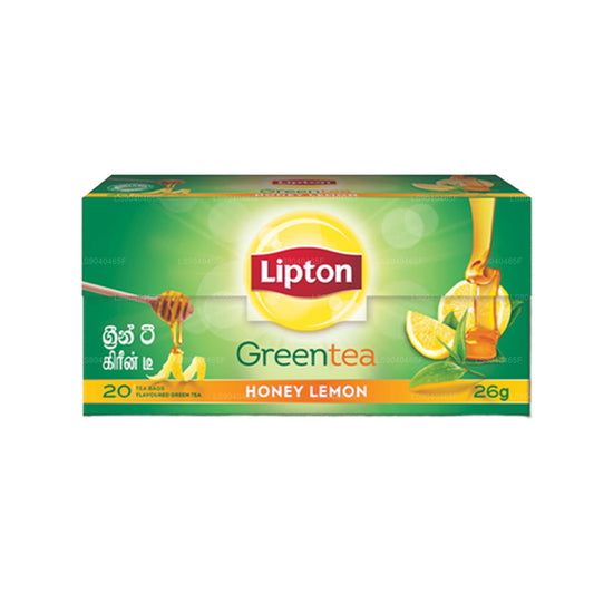 Lipton grönt te honung och citron (26g) 20 tepåsar