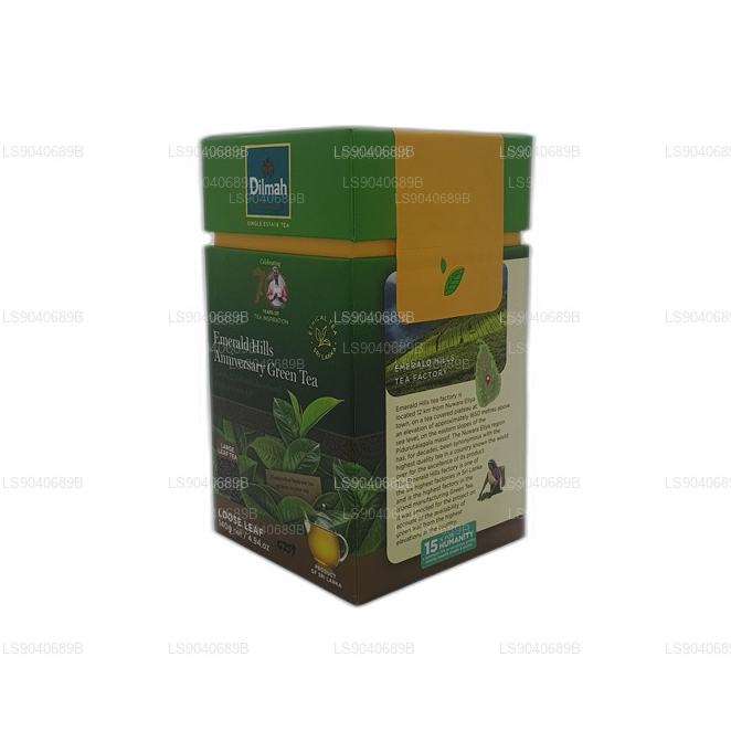 Dilmah Emerald Hills Jubileum OP Grönt te (140g)