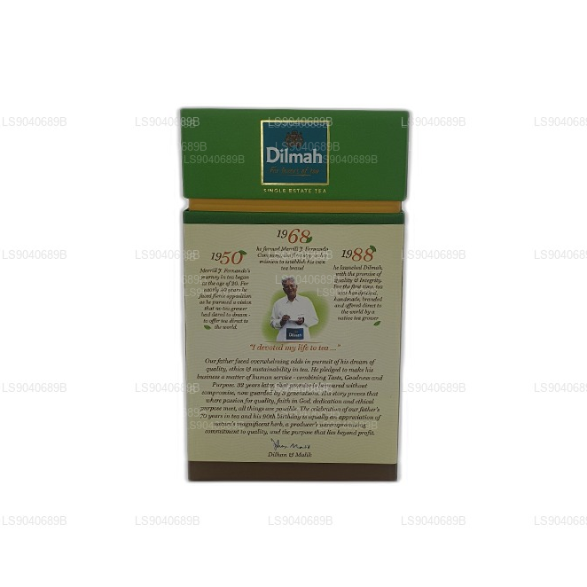Dilmah Emerald Hills Jubileum OP Grönt te (140g)