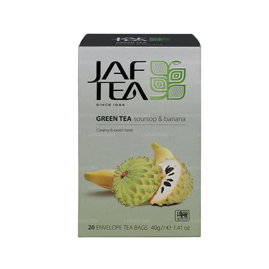 Jaf Te Pure Green Collection Grönt Te Soursop & Banan (40g) 20 tepåsar