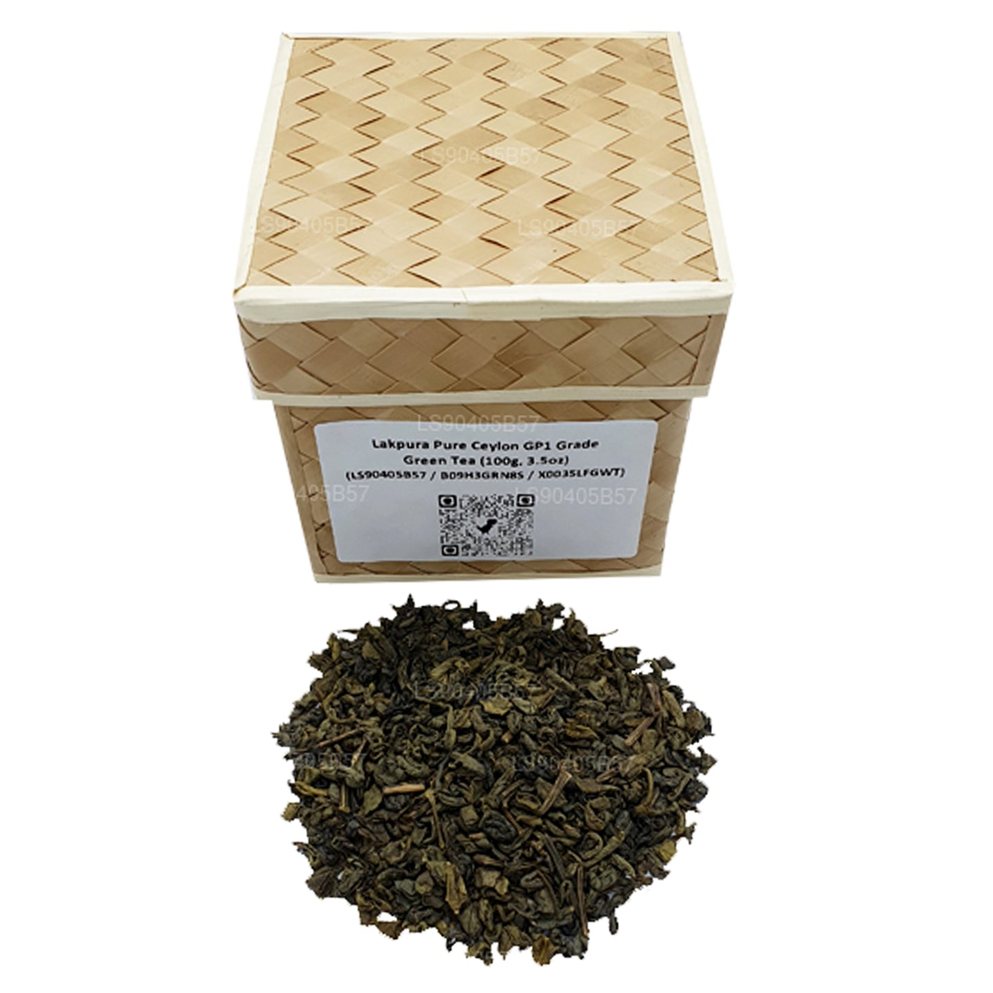 Lakpura ren Ceylon GP1 Grade grönt te (100g)