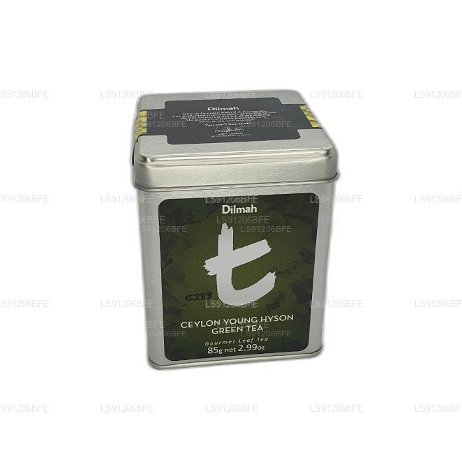 Dilmah T-serien Ceylon Young Hyson grönt blad te (85g)