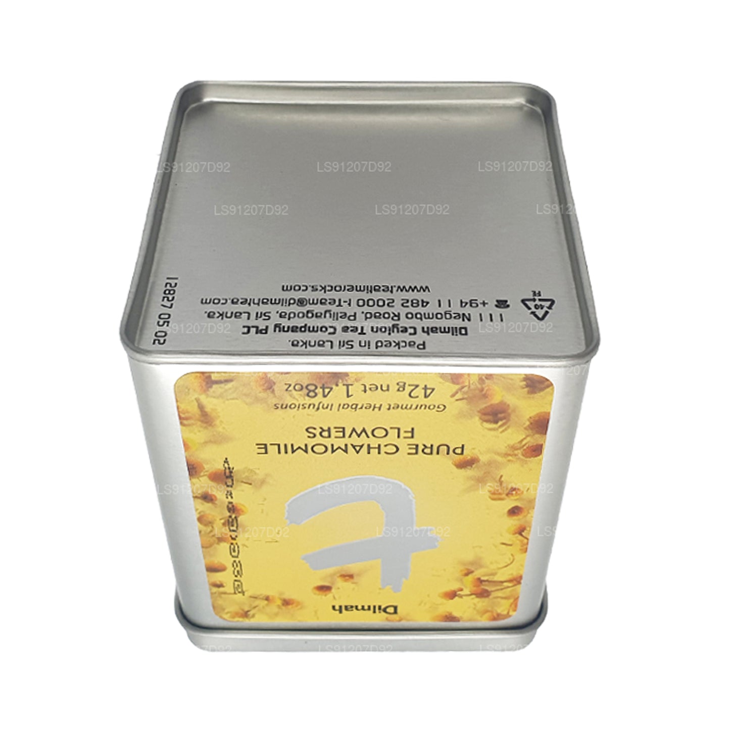 Dilmah T-serien rena kamomillblommor (42g)