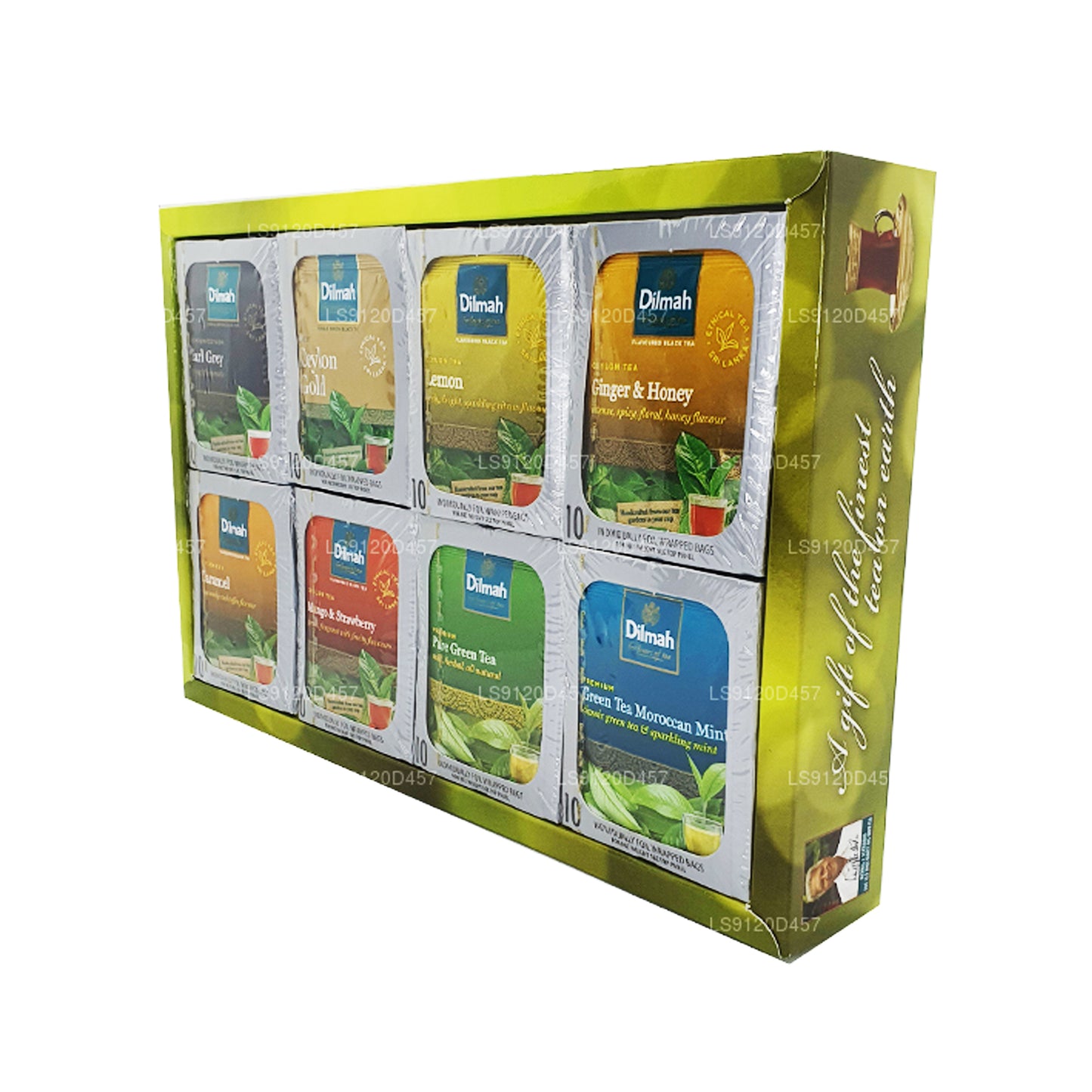 Dilmah En gåva av det finaste teet på jorden (150g) 80 tepåsar