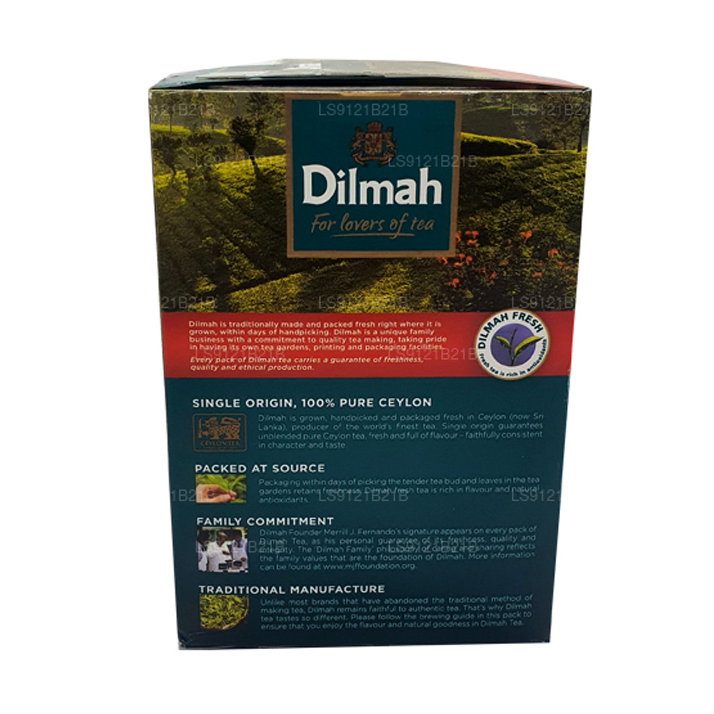 Dilmah Premium Ceylon lösa blad te (125g)