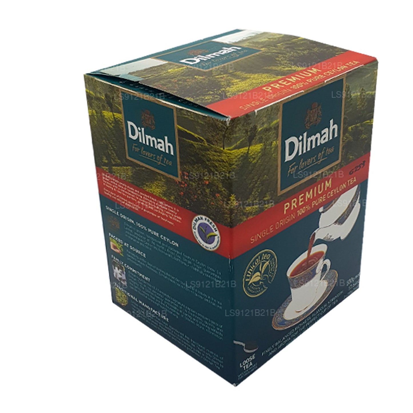 Dilmah Premium Ceylon lösa blad te (125g)