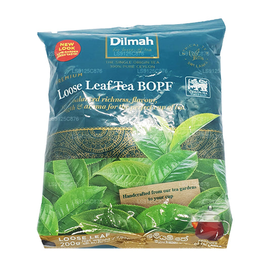 Dilmah Premium Ceylon lösa blad svart te BOPF (200g)