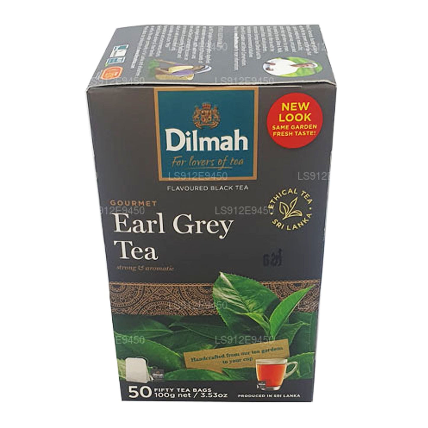 Dilmah Earl Grey te (100g) 50 tepåsar