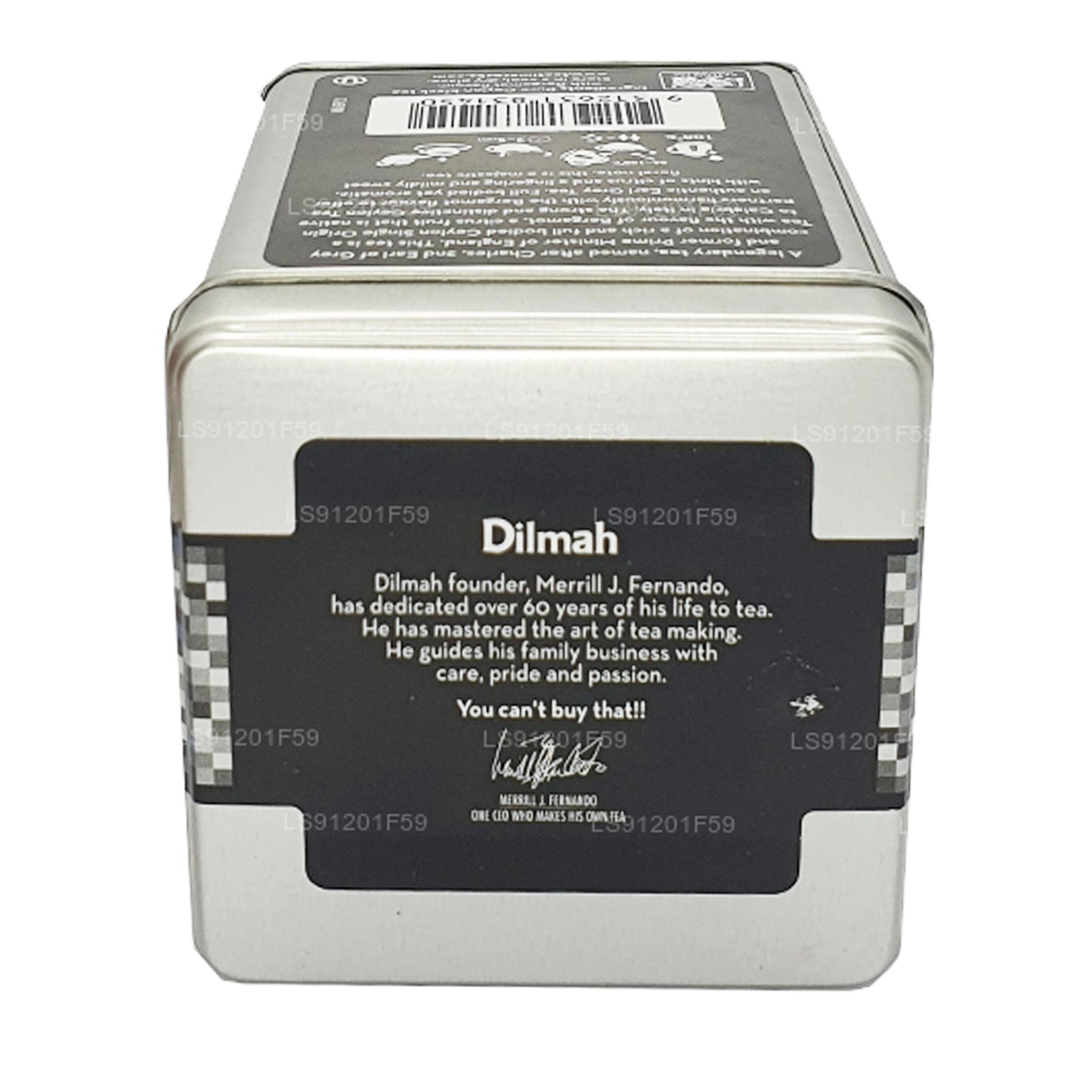 Dilmah T-serien Original Earl Grey lösa blad te (100g)