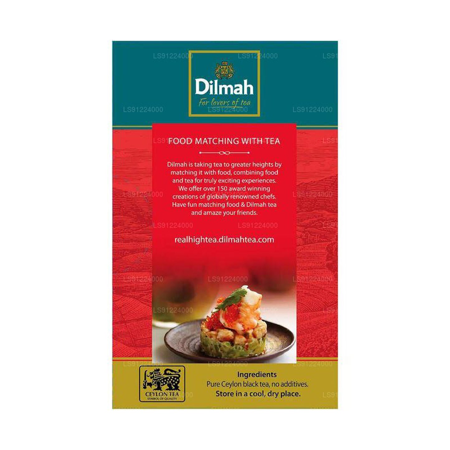 Dilmah engelsk frukost te (50g) 25 tepåsar