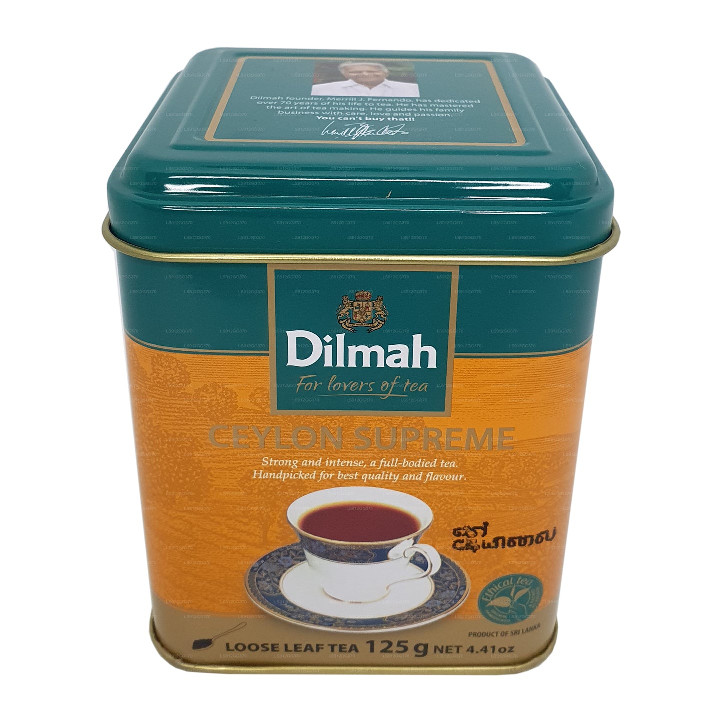 Dilmah Ceylon Supreme lösa blad te (125g)