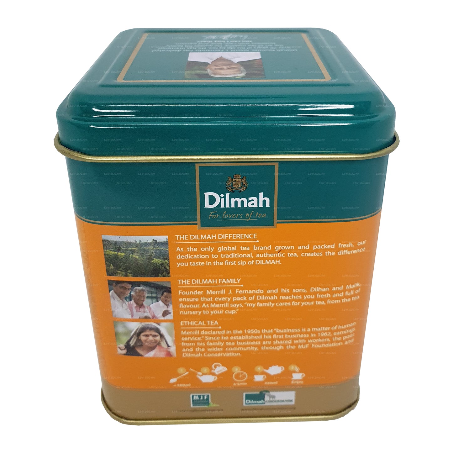 Dilmah Ceylon Supreme lösa blad te (125g)