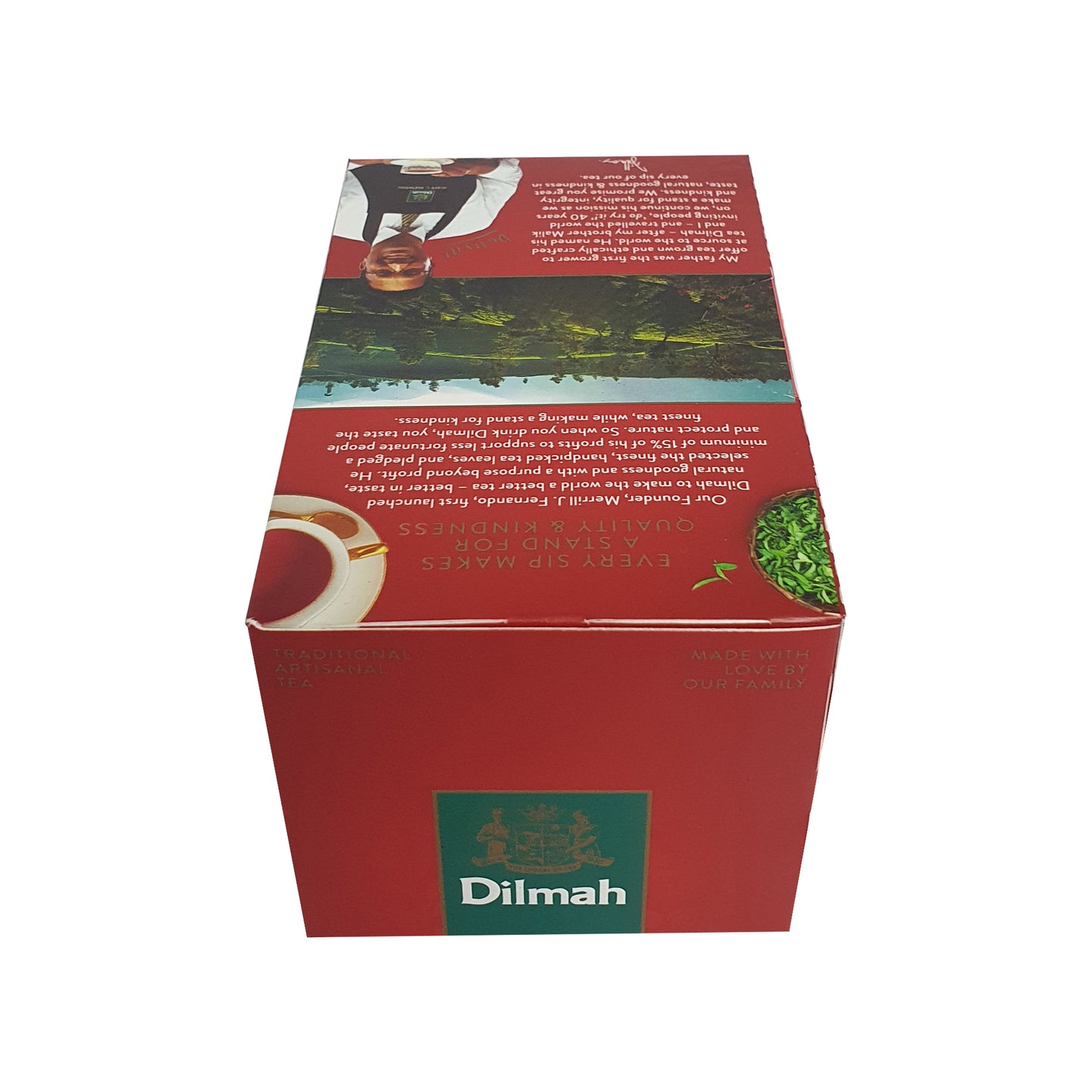 Dilmah engelsk frukost te, 50 tepåsar (100g)