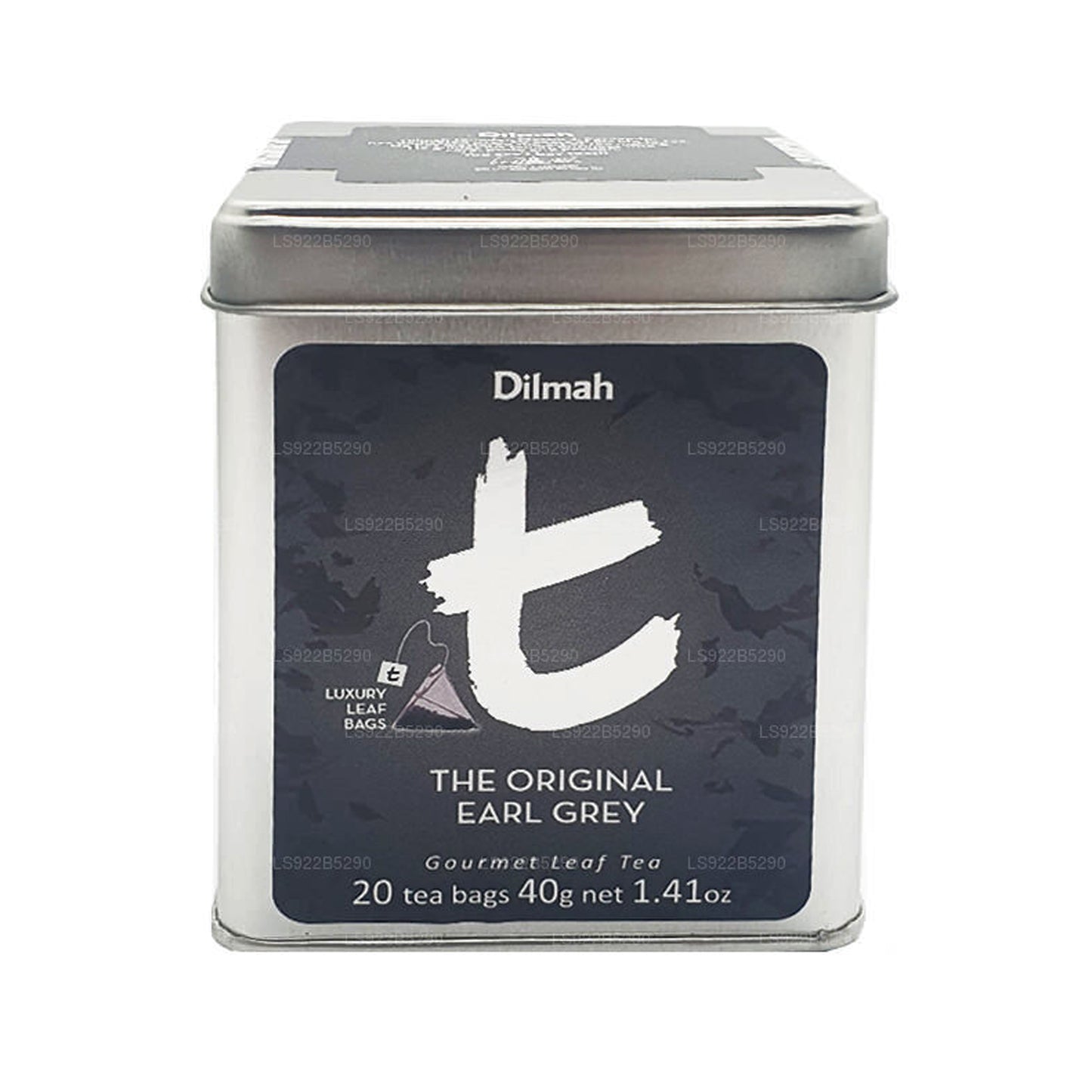 Dilmah T-serien The Original Earl Grey Tea (40g) 20 tepåsar