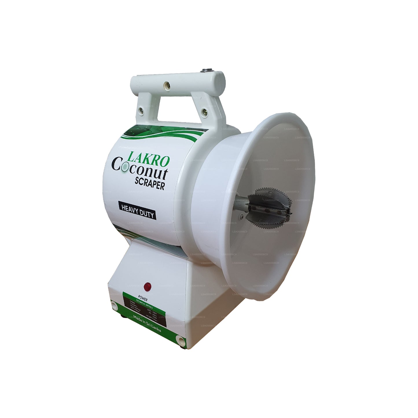 Lakro Heavy Duty Coconut Scraper Machine (LCS-007)