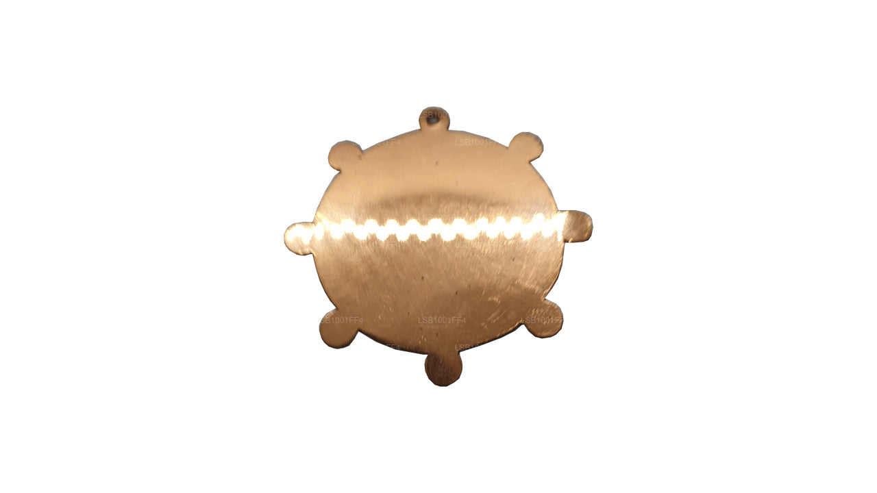 Copper Dharmachakra (4 cm)