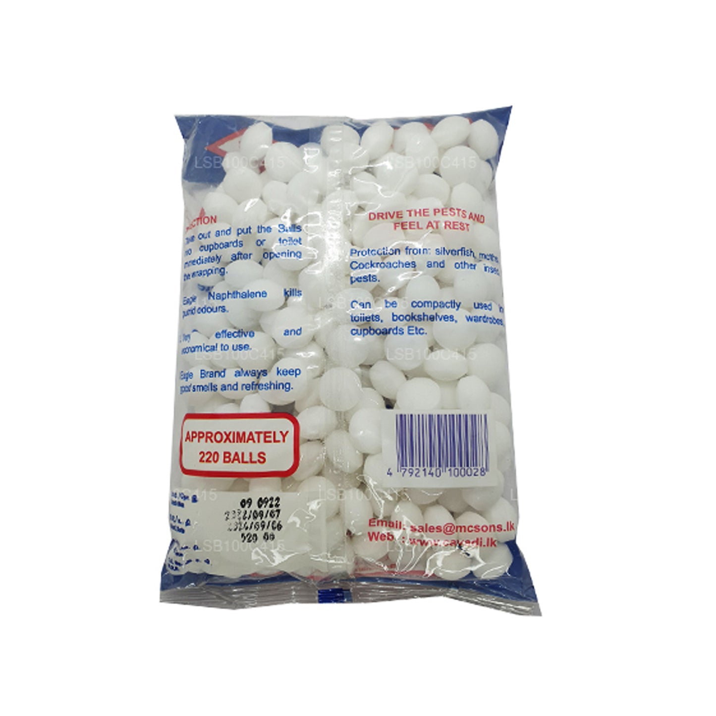 Cavadi Eagle naftalenbollar