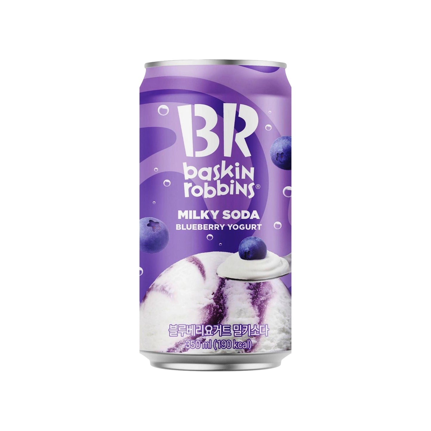 Baskin Robbins Blåbärsyoghurt Mjölksoda (350ml)