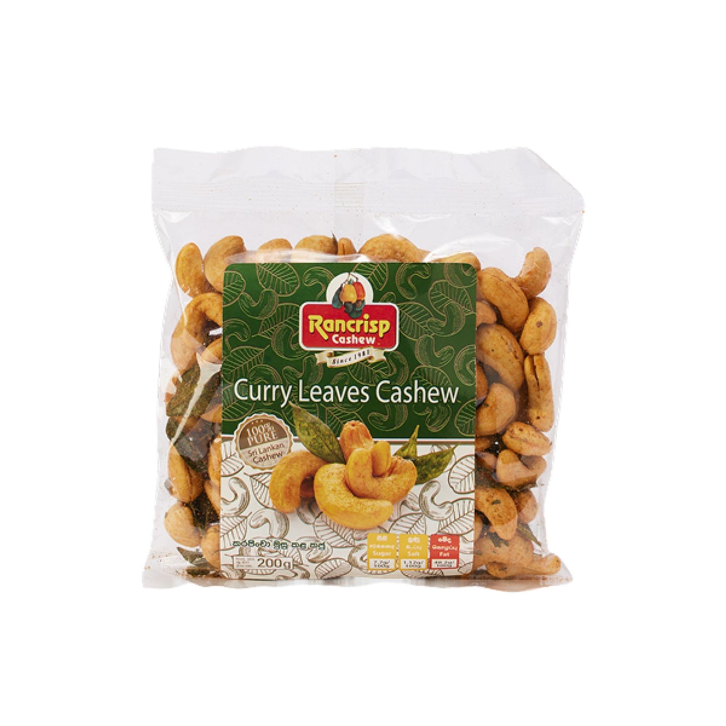 Rancrisp Curryblad Cashewnötter