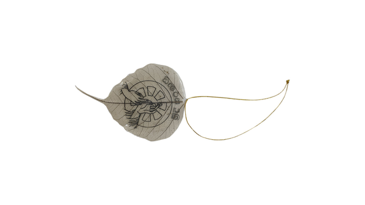 Naturliga Bodhi löv hängande prydnad