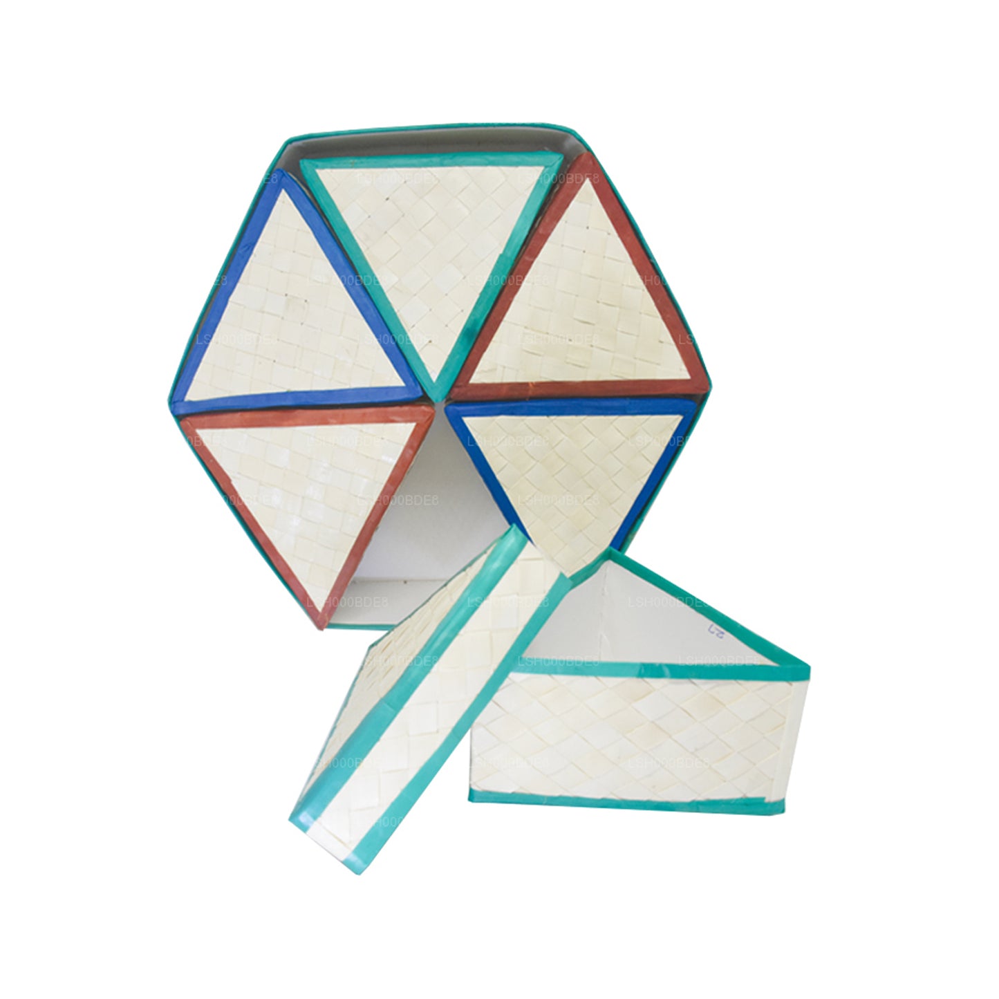 Lakpura Palmyrah Leaf Presentförpackning (Design D)