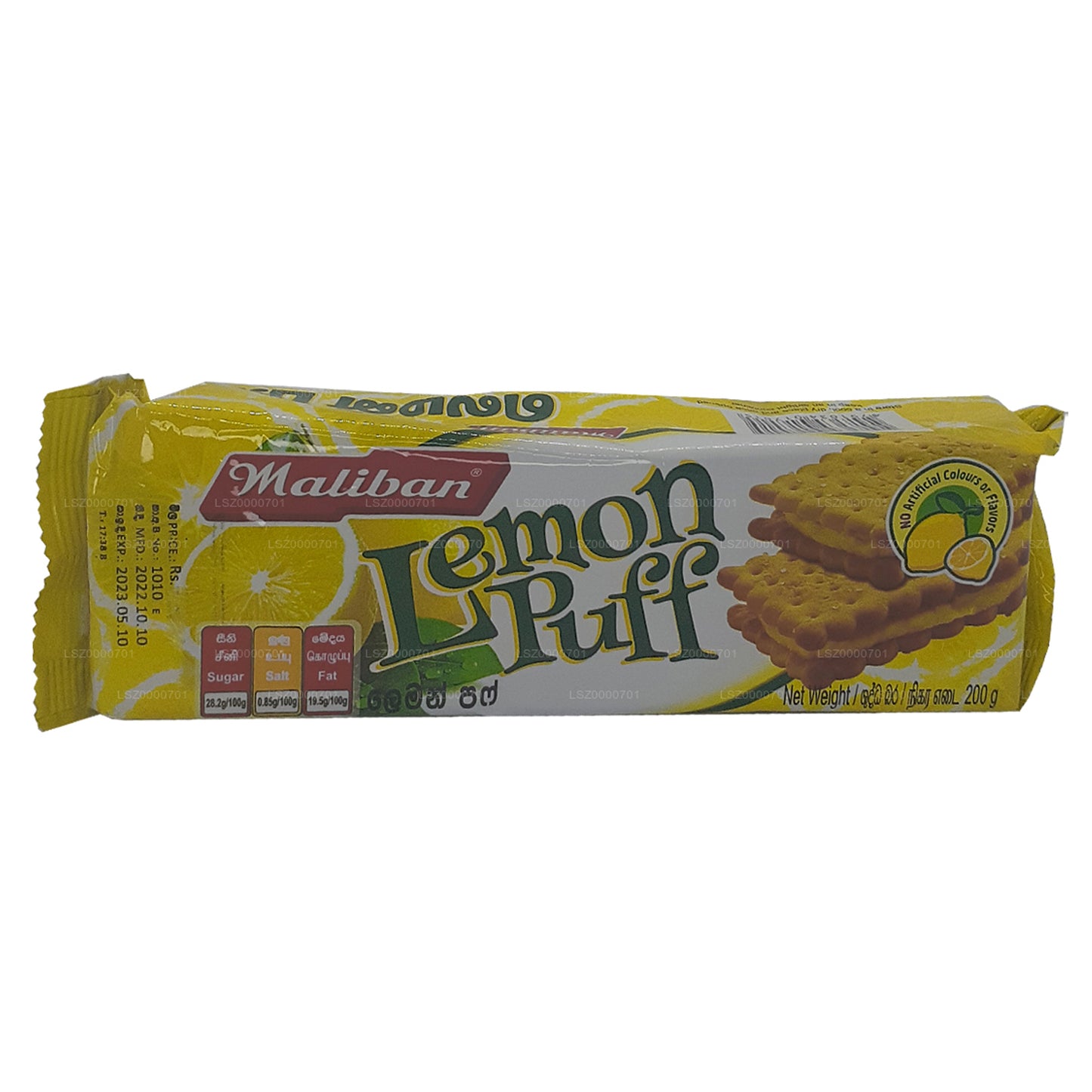 Maliban Citron Puff Kex (200g)