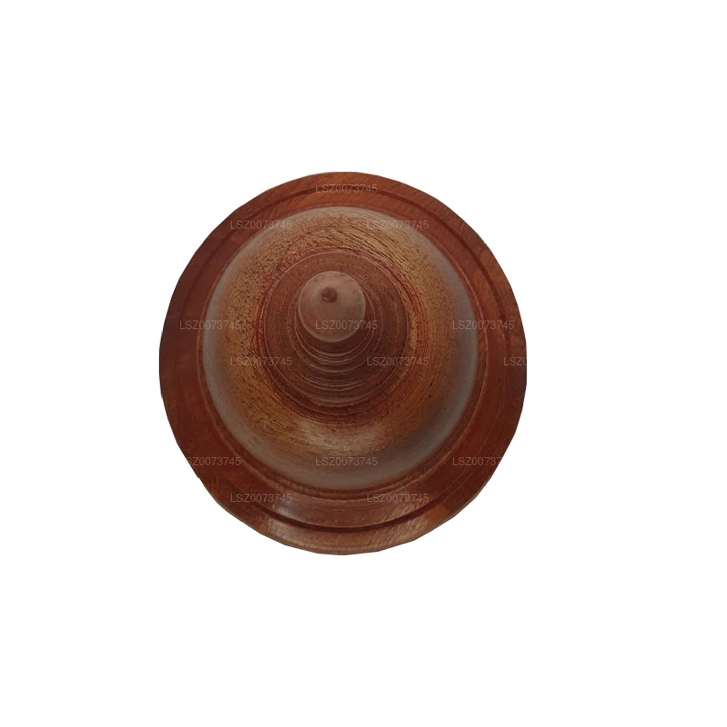 Buddha Stupas träfärg (H-4 tum B-3 tum)