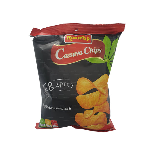 Rancrisp Cassava Chips varm och kryddig (100g)