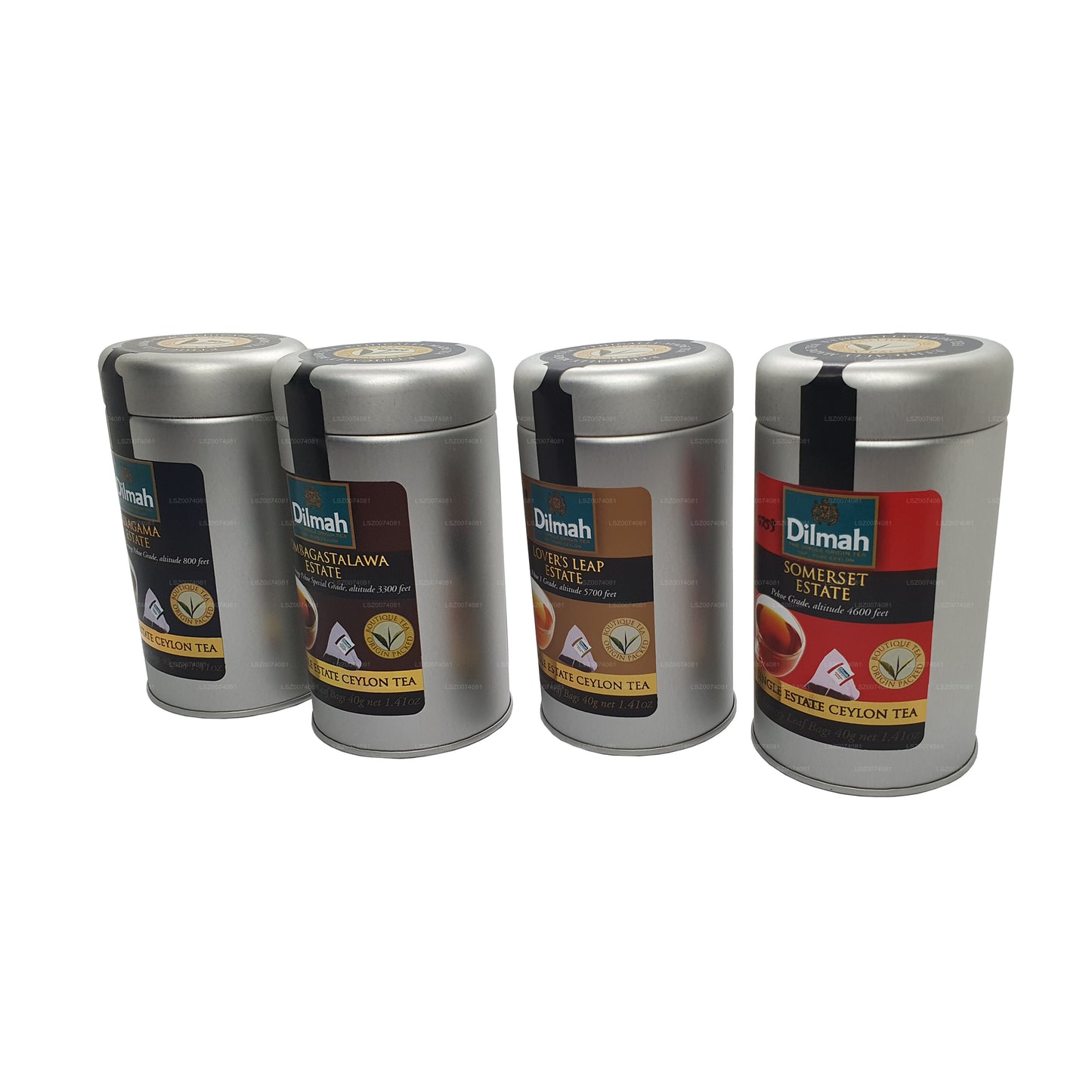 Dilmah Single Estate Tea Caddy (Förpackning med 1)