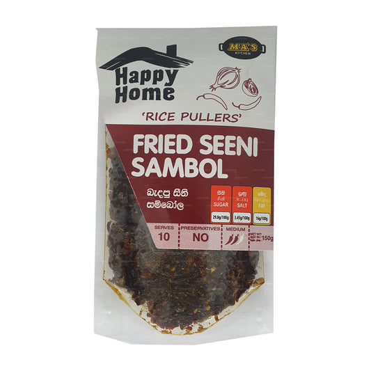 MA's Kitchen Happy Home Stekt Seeni Sambal (150g)